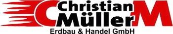 Das Logo der Firma Christian Müller Erdbau GmbH