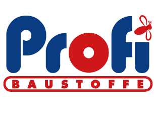 Das Logo der Firma Profi Baustoffe